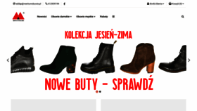 What Meritumobuwie.pl website looked like in 2020 (4 years ago)