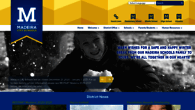 What Madeiracityschools.org website looked like in 2020 (3 years ago)