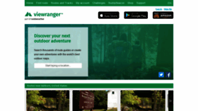 What My.viewranger.com website looked like in 2021 (3 years ago)