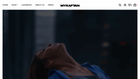 What Mykaftanstore.com website looked like in 2021 (3 years ago)