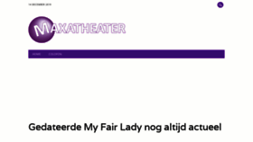 What Maxacabaret.nl website looked like in 2021 (3 years ago)