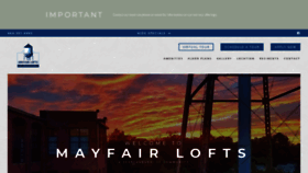 What Mayfairloft.com website looked like in 2021 (3 years ago)