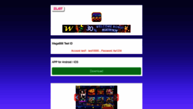 What Maga888.com website looked like in 2021 (3 years ago)