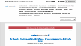 What Mein-kasack.de website looked like in 2021 (3 years ago)