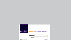 What Mail.eastlink.ca website looked like in 2021 (3 years ago)