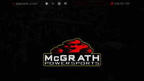 What Mcgrathpowersports.com website looked like in 2021 (3 years ago)