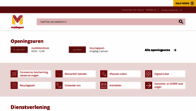 What Maldegem.be website looked like in 2021 (3 years ago)