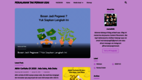 What Mariatanjung.com website looked like in 2021 (3 years ago)
