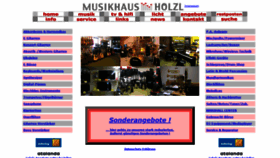 What Musik-hoelzl.de website looked like in 2021 (5 years ago)