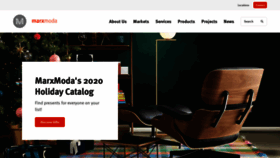 What Marxmoda.com website looked like in 2021 (3 years ago)