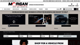 What Morganbossier.com website looked like in 2021 (3 years ago)