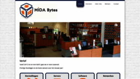 What Midabytes.be website looked like in 2021 (3 years ago)