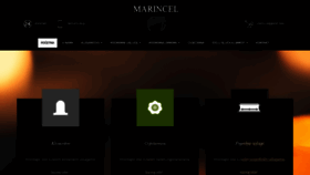 What Marincel.hr website looked like in 2021 (3 years ago)
