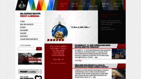What Milosrdni.cz website looked like in 2021 (3 years ago)