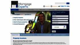 What Mortgageexpertsonline.com.au website looked like in 2021 (3 years ago)