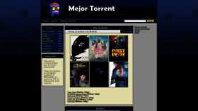 What Mejortorrent1.com website looked like in 2021 (3 years ago)