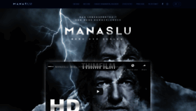 What Manaslu-film.com website looked like in 2021 (3 years ago)