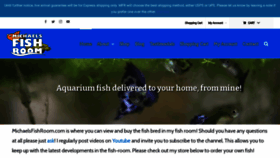 What Michaelsfishroom.com website looked like in 2021 (3 years ago)