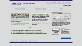 What Matlabtraining.com website looked like in 2021 (3 years ago)