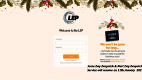 What My.lepcolourprinters.com.au website looked like in 2021 (3 years ago)