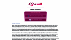 What Mizahsohbet.com website looked like in 2021 (3 years ago)