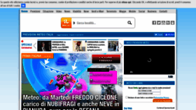 What Mobile.ilmeteo.it website looked like in 2021 (5 years ago)