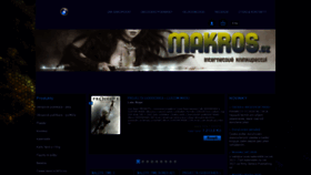 What Makros.cz website looked like in 2021 (3 years ago)
