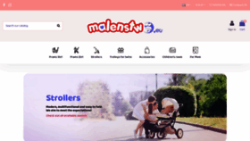 What Malenstwo.eu website looked like in 2021 (3 years ago)