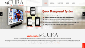 What Mcura.com website looked like in 2021 (3 years ago)