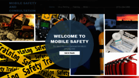What Mymobilesafety.com website looked like in 2021 (3 years ago)