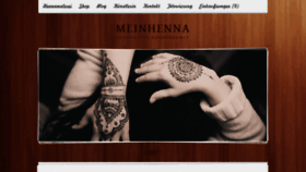 What Meinhenna.de website looked like in 2021 (3 years ago)