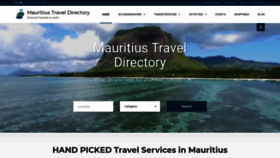 What Mauritiusdirectory.org website looked like in 2021 (3 years ago)