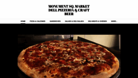 What Monumentsquaremarket.com website looked like in 2021 (3 years ago)