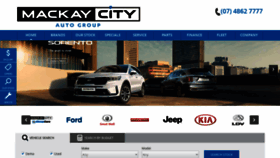 What Mackaycityautogroup.com.au website looked like in 2021 (3 years ago)
