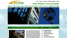 What Maifeld.de website looked like in 2021 (3 years ago)