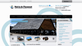 What Mairie-plouescat.fr website looked like in 2021 (3 years ago)