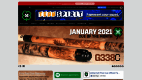 What Mcdermottcue.com website looked like in 2021 (3 years ago)
