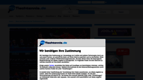 What Mytischtennis.de website looked like in 2021 (3 years ago)