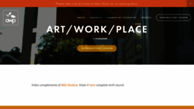 What Myartworkplace.com website looked like in 2021 (3 years ago)