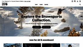 What Mountainhardwear.com website looked like in 2021 (3 years ago)