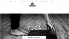 What Mandalayogacenter.net website looked like in 2021 (3 years ago)