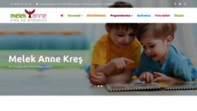 What Melekannekres.com website looked like in 2021 (3 years ago)