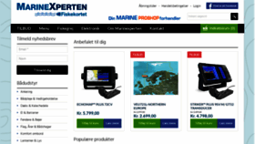 What Marinexperten.dk website looked like in 2021 (3 years ago)