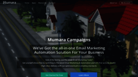 What Mumara.com website looked like in 2021 (3 years ago)