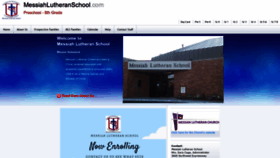 What Messiahlutheranschool.com website looked like in 2021 (3 years ago)