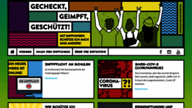 What Mach-den-impfcheck.de website looked like in 2021 (3 years ago)
