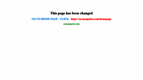 What Mangabat.com website looked like in 2021 (3 years ago)