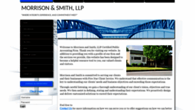 What Morrisonsmithcpas.com website looked like in 2021 (3 years ago)