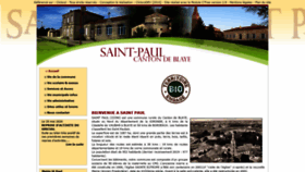 What Mairie-st-paul.com website looked like in 2021 (3 years ago)