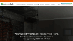 What Myhousedeals.com website looked like in 2021 (3 years ago)
